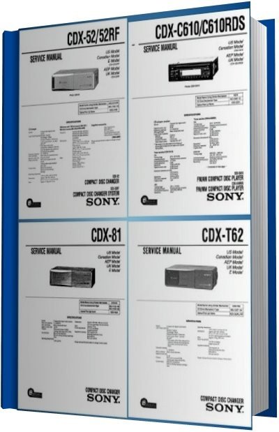 Sony Corporation | Сервис мануалы FM,AM кассетных,CD автомагнитол Sony (1996-2008)