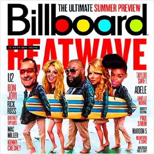 Billboard Hot 100 Singles Chart 25.04.2015