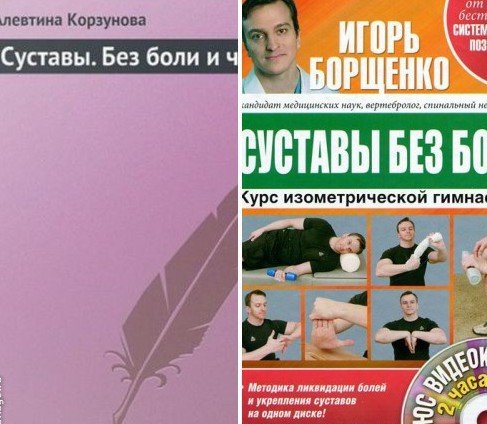 И. Борщенко, А. Корзунова. Суставы без боли. Сборник 2 книги (2012-2013) PDF